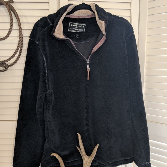 True Grit Other - Tru Grit Sherpa Style Zip up Pullover